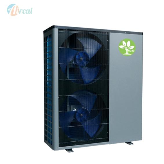 R290 dc inverter air source heat pump