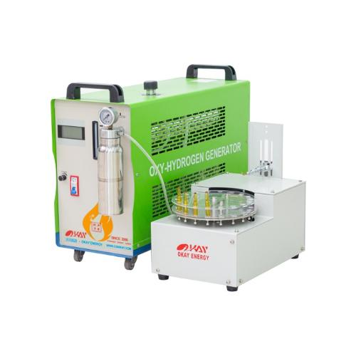 Automatic rotating ampoule bottles filling sealing machine